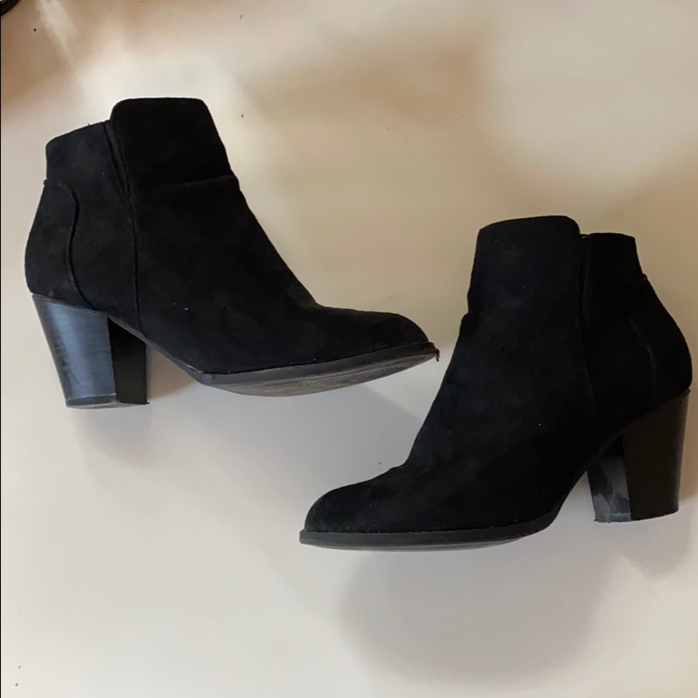 Black Heeled Booties
